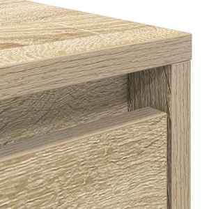Konferenční stolek se zásuvkami Sonoma Dub 100x100x40 cm - obrázek 10