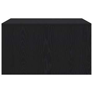 Konferenční stolek se zásuvkami Dub černý 70,5x70x40 cm - obrázek 7
