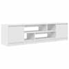 vidaXL telerikapp Valge 188,5x41x50 cm Engineered Wood