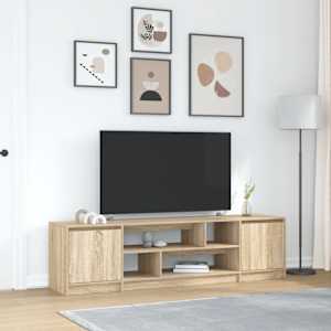 TV skříňka Sonoma Dub 188,5x41x50 cm kompozitní dřevo - obrázek 1