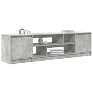 TV skříňka betonově šedá 188,5x41x50 cm kompozitní dřevo - obrázek 4