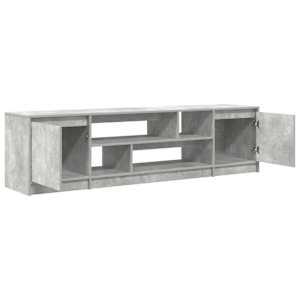 TV skříňka betonově šedá 188,5x41x50 cm kompozitní dřevo - obrázek 5