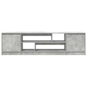 TV skříňka betonově šedá 188,5x41x50 cm kompozitní dřevo - obrázek 6