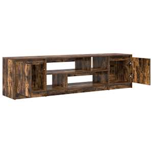 TV skříňka kouřový dub 188,5x41x50 cm kompozitní dřevo - obrázek 5