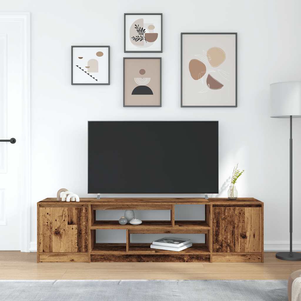 Thumbnail - vidaXL TV-Schrank Altholz-Optik 188,5x41x50 cm Holzwerkstoff