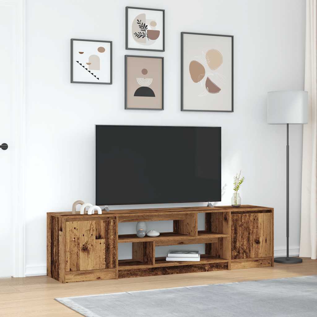 vidaXL TV-Schrank Altholz-Optik 188,5x41x50 cm Holzwerkstoff