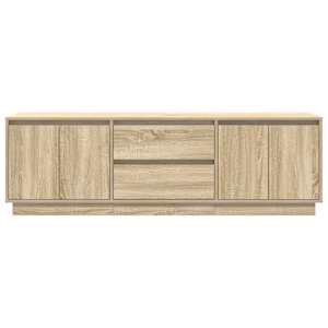 TV skříňka s LED osvětlením Dub Sonoma 160,5x41x50 cm - obrázek 7