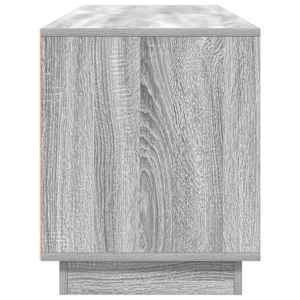 TV skříňka s LED světly šedá Sonoma 160,5x41x50 cm - obrázek 8