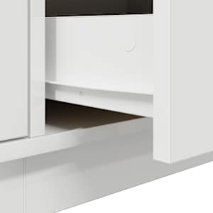 TV skříňka s LED osvětlením bílá 193,5x41x50 cm - obrázek 12