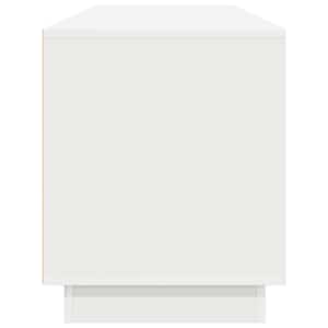 TV skříňka s LED osvětlením bílá 193,5x41x50 cm - obrázek 8