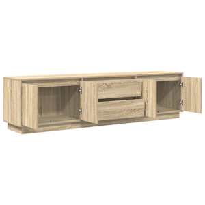 TV skříňka s LED osvětlením Dub Sonoma 193,5x41x50 cm - obrázek 6