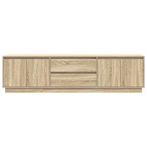 TV skříňka s LED osvětlením Dub Sonoma 193,5x41x50 cm - obrázek 7