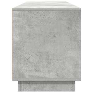 TV skříňka s LED osvětlením betonově šedá 193,5x41x50 cm - obrázek 8