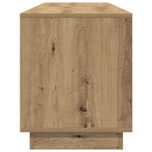 TV skříňka s LED osvětlením dub artisan 193,5x41x50 cm - obrázek 8