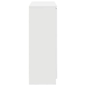 Příborník se zásuvkami bílý 100,5x35x98,5 cm kompozitní dřevo - obrázek 7