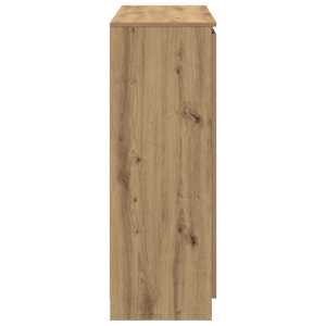 Příborník se zásuvkami, dub řemeslný, 100,5 x 35 x 98,5 cm, konstrukční dřevo - obrázek 7