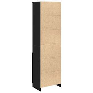 Vysoká deska Černý dub 50x35x180 cm Dřevěná konstrukce - obrázek 8