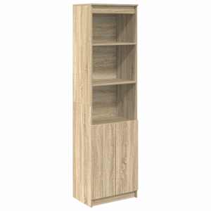 Vysoká deska Sonoma Dub 50x35x180 cm Dřevěná konstrukce - obrázek 2