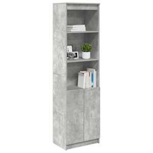 Vysoká deska betonově šedá 50x35x180 cm Dřevěná konstrukce - obrázek 4