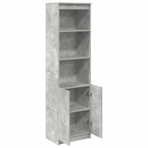 Vysoká deska betonově šedá 50x35x180 cm Dřevěná konstrukce - obrázek 5