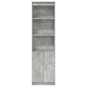 Vysoká deska betonově šedá 50x35x180 cm Dřevěná konstrukce - obrázek 6