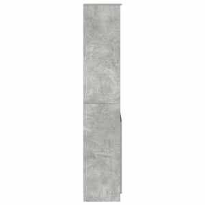 Vysoká deska betonově šedá 50x35x180 cm Dřevěná konstrukce - obrázek 7