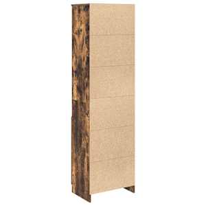 Vysoká deska kouřový dub 50x35x180 cm Dřevěné konstrukce - obrázek 8