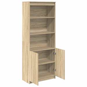 Skříň highboard dub sonoma 70 x 35 x 180 cm kompozitní dřevo - obrázek 5