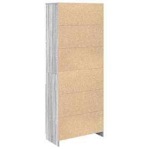 Skříň highboard šedá sonoma 70 x 35 x 180 cm kompozitní dřevo - obrázek 8