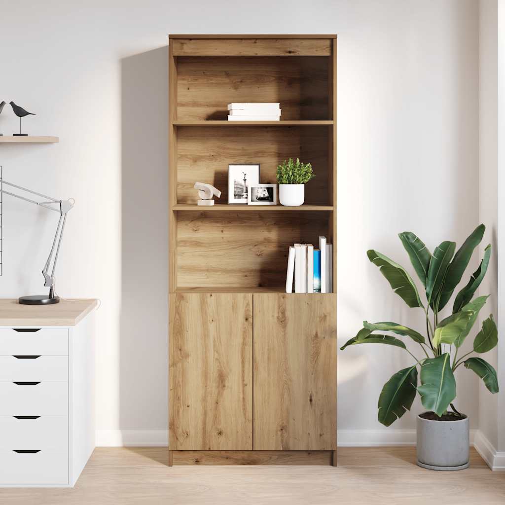 Thumbnail - vidaXL Highboard Artisan-Eiche 70x35x180 cm Holzwerkstoff