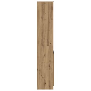 Vysoká deska Artisan Dub 70x35x180 cm kompozitní dřevo - obrázek 7