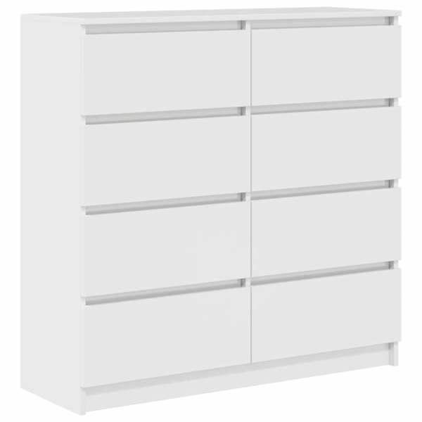 vidaXL puhvetkapp, valge, 100x35x99 cm, tehispuit