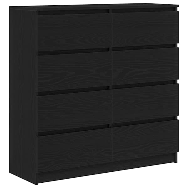 vidaXL puhvetkapp, must tamm, 100x35x99 cm, tehispuit