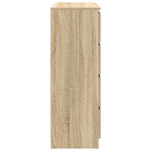 Příborník dub sonoma 100x35x99 cm kompozitní dřevo - obrázek 7
