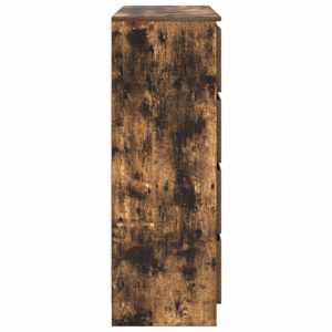 Příborník kouřový dub 100x35x99 cm kompozitní dřevo - obrázek 7