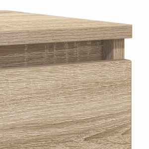 Příborník dub sonoma 100x35x76 cm kompozitní dřevo - obrázek 9