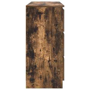 Příborník kouřový dub 100x35x76 cm kompozitní dřevo - obrázek 7