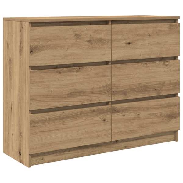 vidaXL puhvetkapp, k&auml;sit&ouml;&ouml;tamm, 100x35x76 cm, tehispuit