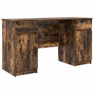 vidaXL Laud Suitsutatud tamm Tehispuit 140 x 49 x 76 cm