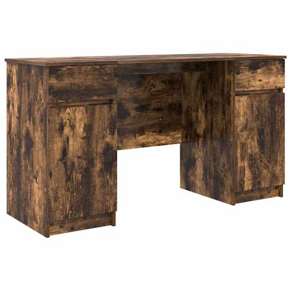 vidaXL Laud Suitsutatud tamm Tehispuit 140 x 49 x 76 cm