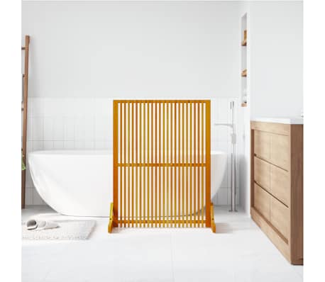 vidaXL Pantalla de Privacidad Marr&oacute;n 79.5 x 50 x 110 cm