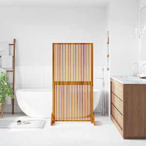 vidaXL Privaatsustõke Pruun 79.5 x 50 x 150 cm Akaatsiapuit