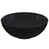 vidaXL l&auml;ikiv must kraanikauss &Oslash; 28 x 10 cm keraamiline