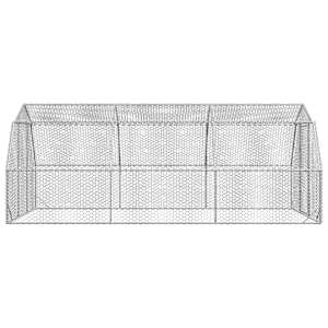 Výběh pro slepice 2,5x6x2,25 m pozinkovaná ocel - obrázek 4