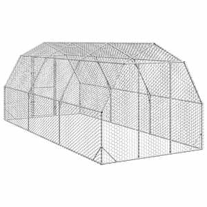 Výběh pro slepice 2,5x6x2,25 m pozinkovaná ocel - obrázek 5