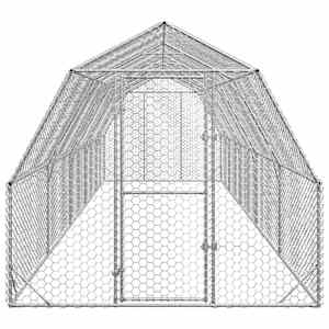 Výběh pro slepice 2,5x10x2,25 m pozinkovaná ocel - obrázek 3