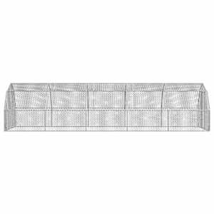 Výběh pro slepice 2,5x10x2,25 m pozinkovaná ocel - obrázek 4