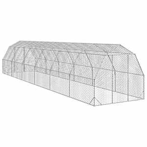 Výběh pro slepice 2,5x12x2,25 m pozinkovaná ocel - obrázek 5