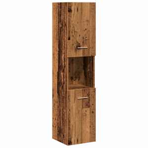 5dílná koupelnová sestava old wood kompozitní dřevo - obrázek 6