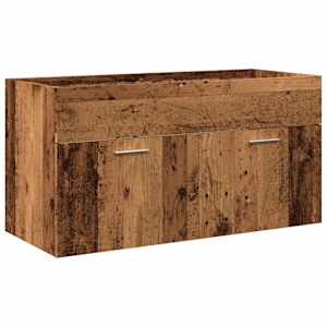 5dílná koupelnová sestava old wood kompozitní dřevo - obrázek 8